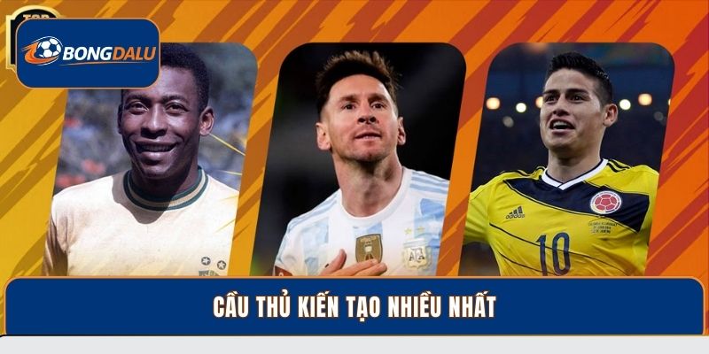 Top Cầu Thủ Kiến Tạo Nhiều Nhất Trong Lịch Sử Bóng Đá