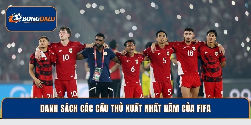 Danh sách các cầu thủ xuất nhất năm của FIFA