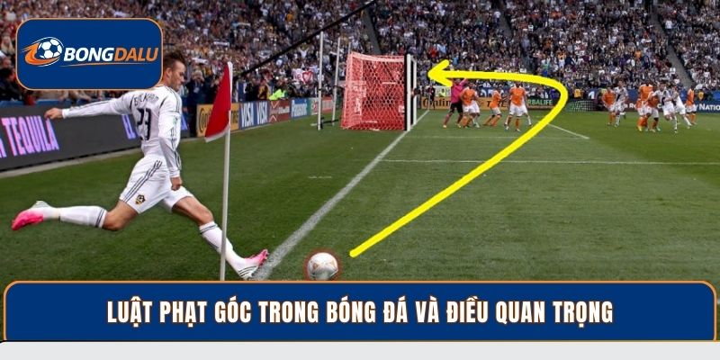 Luật phạt góc trong bóng đá và điều quan trọng