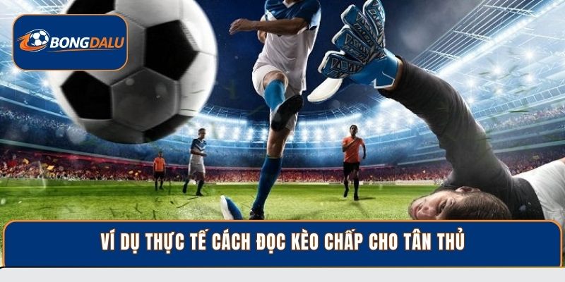 Ví dụ thực tế cách đọc kèo chấp cho tân thủ